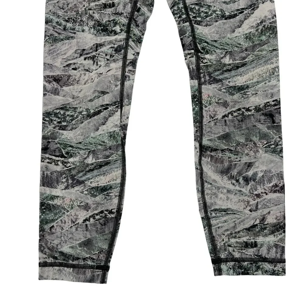 Lululemon Wunder Under 25 Luxtreme Leggings Size 6 Springscape Yoga Tight